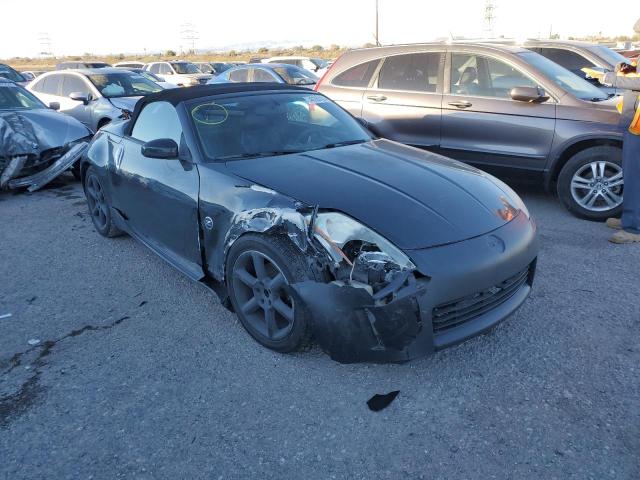 JN1AZ36A65M753563 - 2005 NISSAN 350Z ROADSTER BLACK photo 1