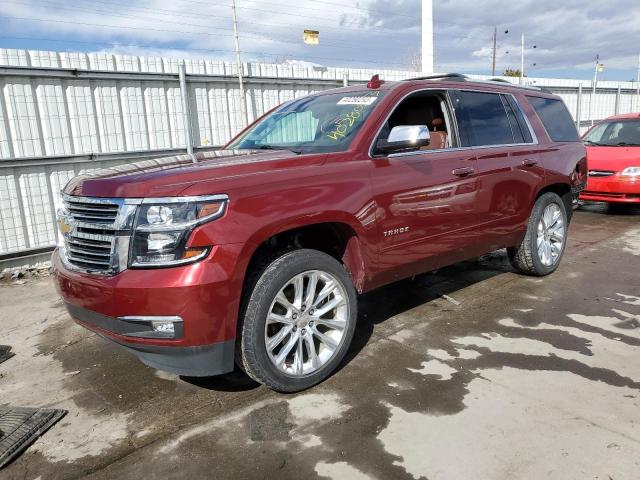 1GNSKCKJ6KR165602 - 2019 CHEVROLET TAHOE K1500 PREMIER BURGUNDY photo 1