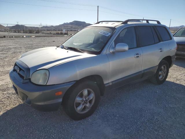 KM8SC13E56U072371 - 2006 HYUNDAI SANTA FE GLS SILVER photo 1