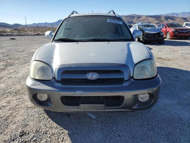 KM8SC13E56U072371 - 2006 HYUNDAI SANTA FE GLS SILVER photo 5