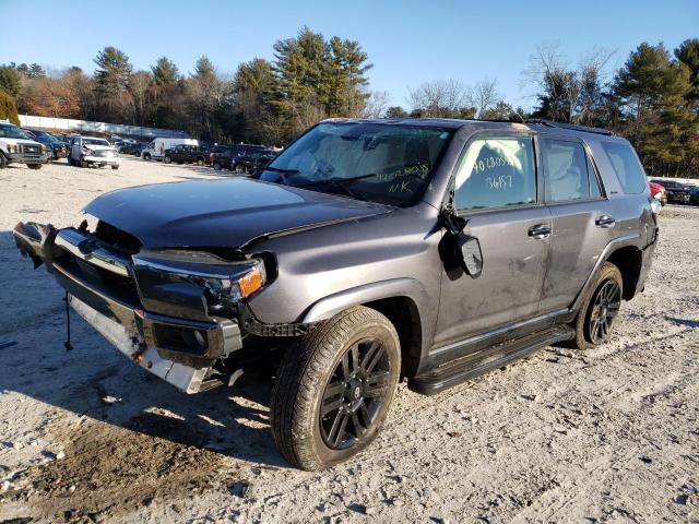 JTEBU5JR7L5756192 - 2020 TOYOTA 4RUNNER SR5/SR5 PREMIUM GRAY photo 1