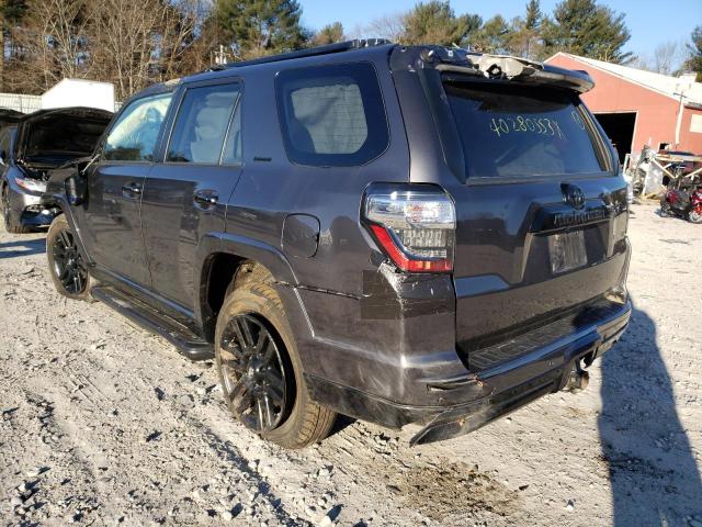 JTEBU5JR7L5756192 - 2020 TOYOTA 4RUNNER SR5/SR5 PREMIUM 灰色 照片 2