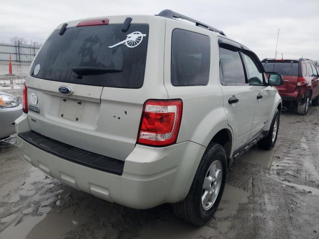 1FMCU03Z78KD41824 - 2008 FORD ESCAPE XLT BEIGE photo 3