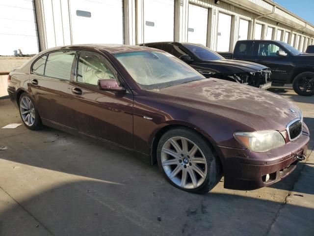 WBAHN83526DT25676 - 2006 BMW 750 LI BURGUNDY photo 4