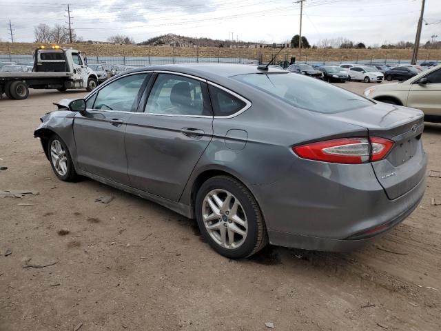 3FA6P0HR7DR220238 - 2013 FORD FUSION SE GRAY photo 2