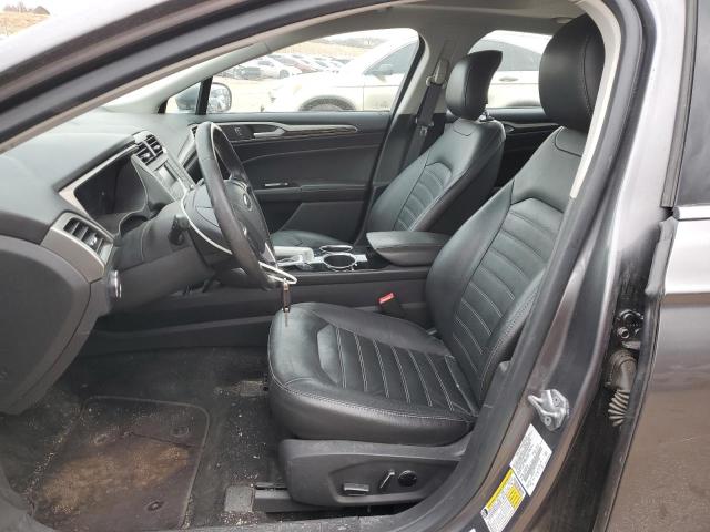 3FA6P0HR7DR220238 - 2013 FORD FUSION SE GRAY photo 7