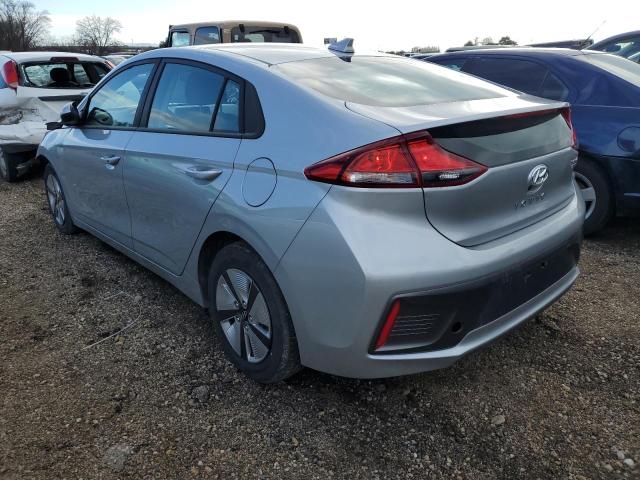 KMHC65LC1MU247956 - 2021 HYUNDAI IONIQ BLUE SILVER photo 2