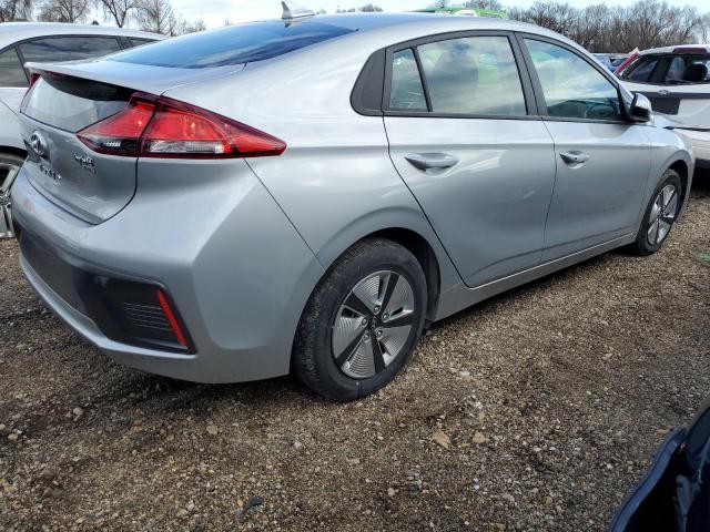 KMHC65LC1MU247956 - 2021 HYUNDAI IONIQ BLUE SILVER photo 3