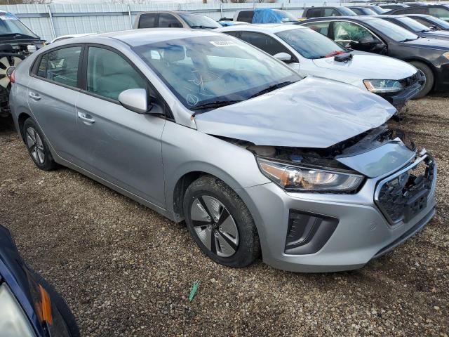 KMHC65LC1MU247956 - 2021 HYUNDAI IONIQ BLUE SILVER photo 4