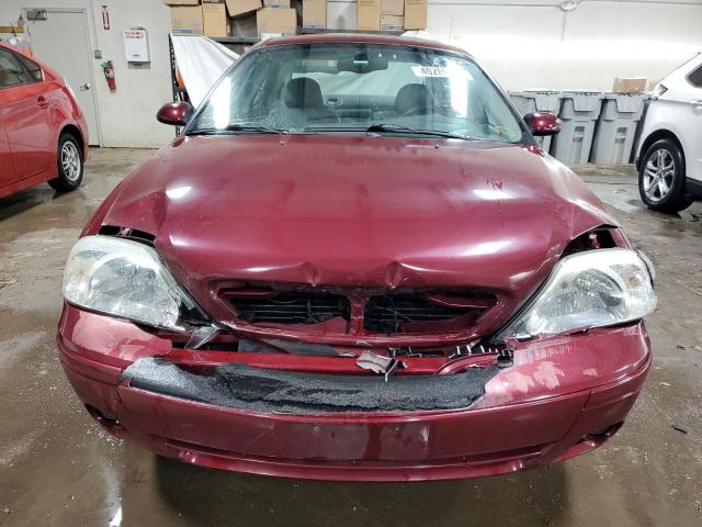 1MEFM55S25A610567 - 2005 MERCURY SABLE LS PREMIUM RED photo 5