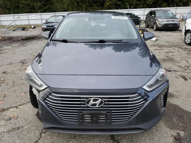 KMHC05LC1HU030995 - 2017 HYUNDAI IONIQ LIMITED GRAY photo 5