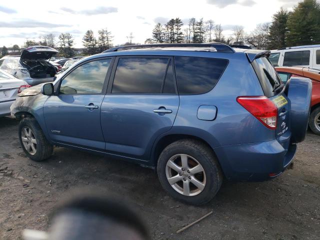 JTMZD31V085081703 - 2008 TOYOTA RAV4 LIMITED BLUE photo 2