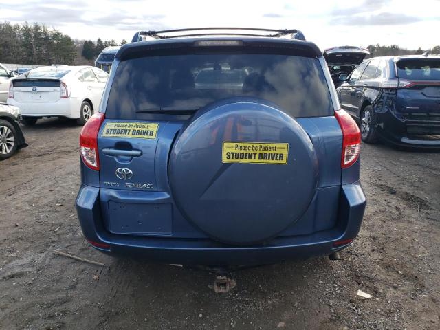 JTMZD31V085081703 - 2008 TOYOTA RAV4 LIMITED BLUE photo 6