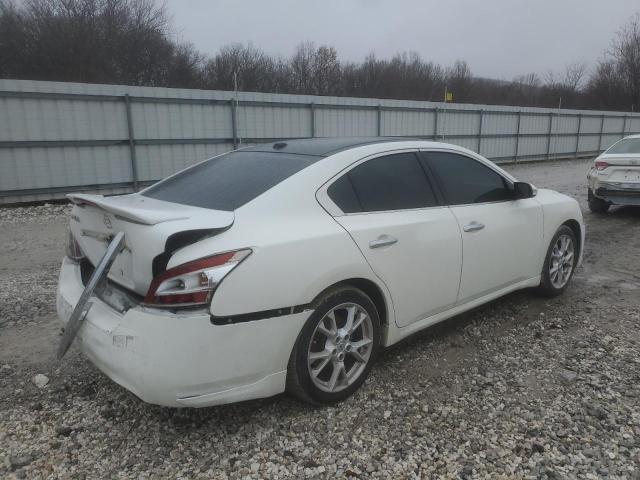 1N4AA5AP1DC803520 - 2013 NISSAN MAXIMA S WHITE photo 3