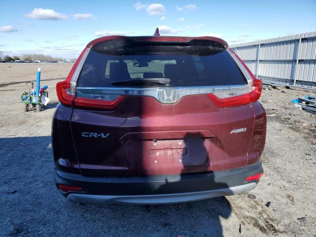 7FARW2H8XJE103378 - 2018 HONDA CR-V EXL BURGUNDY photo 6