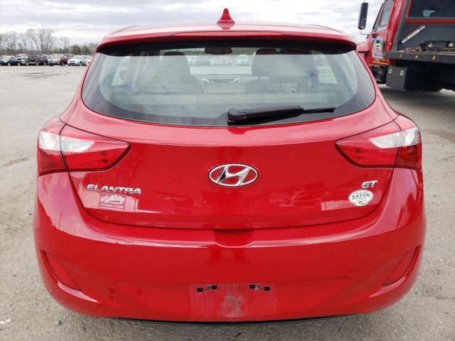 KMHD35LEXDU093312 - 2013 HYUNDAI ELANTRA GT RED photo 6