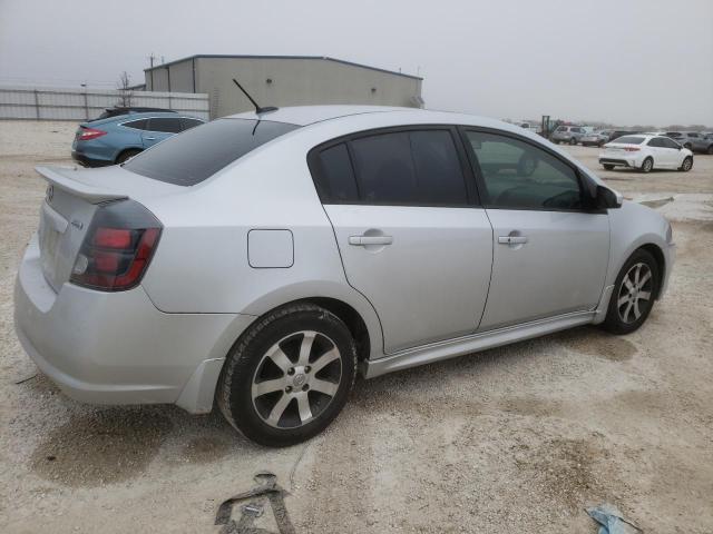 3N1AB6AP3CL753089 - 2012 NISSAN SENTRA 2.0 SILVER photo 3