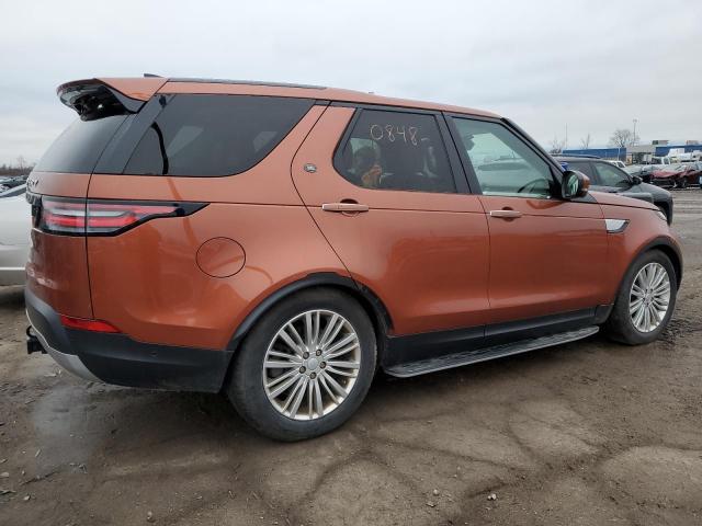 SALRHBBK3HA000342 - 2017 LAND ROVER DISCOVERY HSE LUXURY ORANGE photo 3