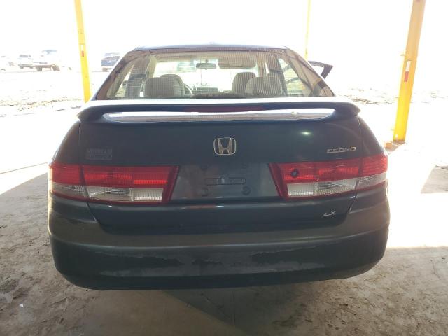 1HGCM56324A166750 - 2004 HONDA ACCORD LX GREEN photo 6