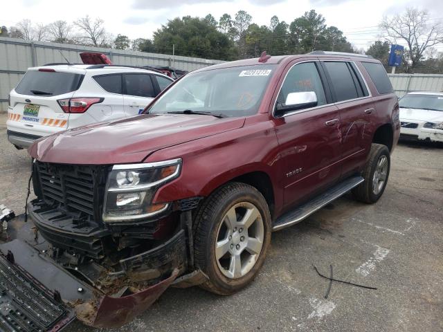 1GNSCCKC6KR165582 - 2019 CHEVROLET TAHOE C1500 PREMIER RED photo 1