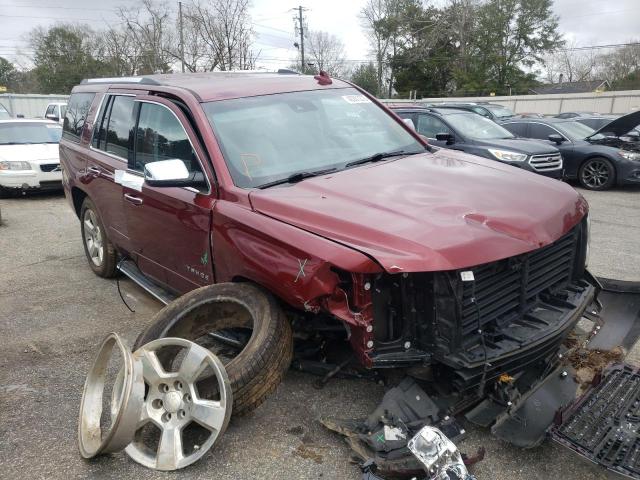 1GNSCCKC6KR165582 - 2019 CHEVROLET TAHOE C1500 PREMIER RED photo 4