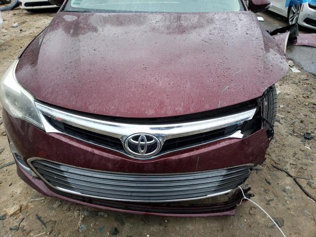 4T1BK1EB1DU028631 - 2013 TOYOTA AVALON BASE BURGUNDY photo 11