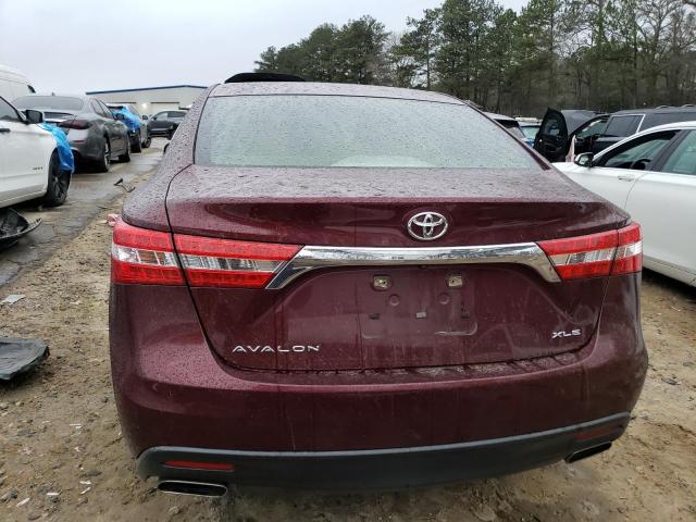 4T1BK1EB1DU028631 - 2013 TOYOTA AVALON BASE 勃艮第红 照片 6
