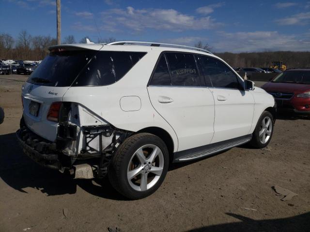 4JGDA5HB5HA879661 - 2017 MERCEDES-BENZ GLE 350 4MATIC WHITE photo 3