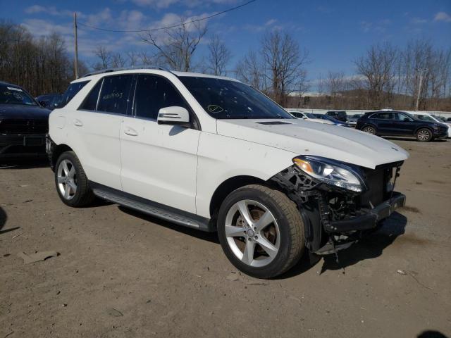 4JGDA5HB5HA879661 - 2017 MERCEDES-BENZ GLE 350 4MATIC WHITE photo 4