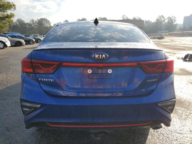 3KPF34AD2ME387349 - 2021 KIA FORTE GT LINE BLUE photo 6