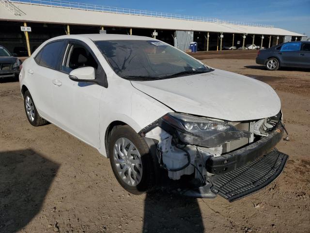 2T1BURHE5JC002447 - 2018 TOYOTA COROLLA L WHITE photo 4