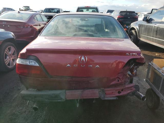 19UUA56662A044185 - 2002 ACURA TL RED photo 6