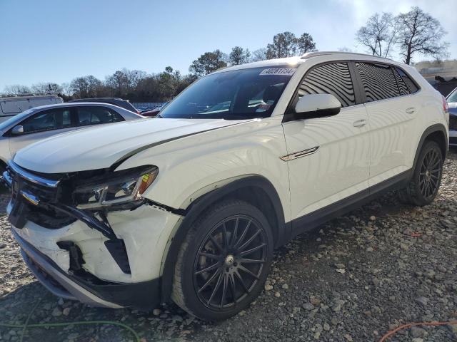 1V25C2CA0LC201637 - 2020 VOLKSWAGEN ATLAS CROS SE Белый фото 1