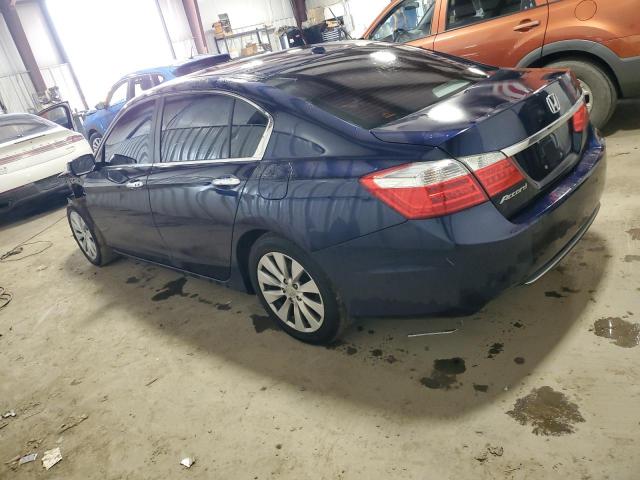 1HGCR2F86FA050577 - 2015 HONDA ACCORD EXL BLUE photo 2