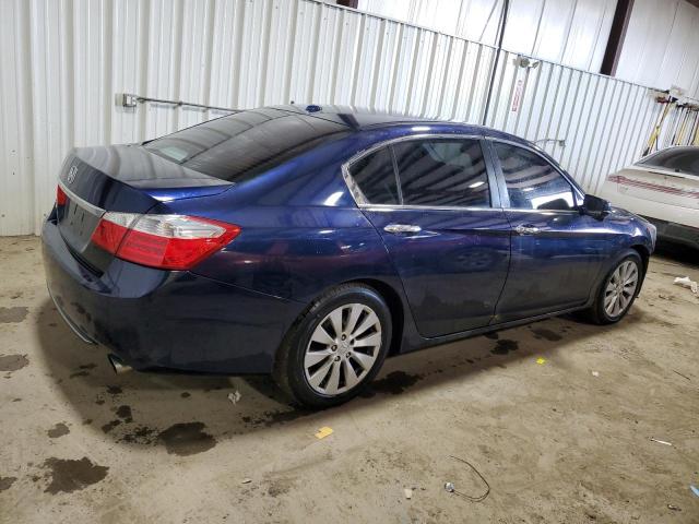 1HGCR2F86FA050577 - 2015 HONDA ACCORD EXL BLUE photo 3