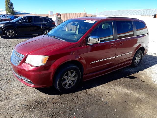 2A4RR8DG2BR703105 - 2011 CHRYSLER TOWN & COU TOURING L MAROON photo 1