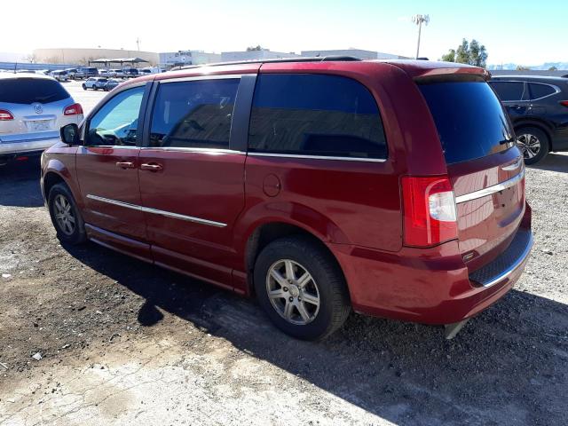 2A4RR8DG2BR703105 - 2011 CHRYSLER TOWN & COU TOURING L MAROON photo 2