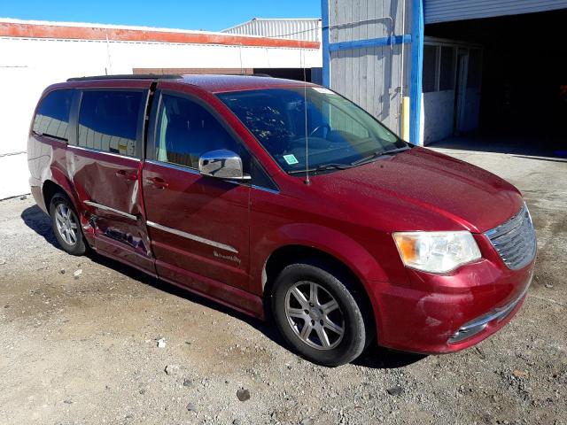 2A4RR8DG2BR703105 - 2011 CHRYSLER TOWN & COU TOURING L MAROON photo 4