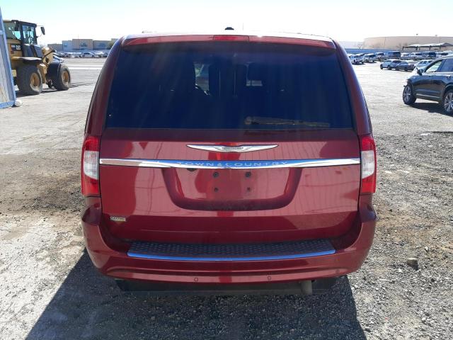 2A4RR8DG2BR703105 - 2011 CHRYSLER TOWN & COU TOURING L MAROON photo 6