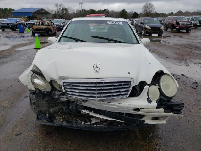 WDBUF65J13A301202 - 2003 MERCEDES-BENZ E 320 WHITE photo 5