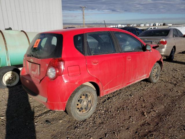 KL1TD66E99B692386 - 2009 CHEVROLET AVEO LS 红色 照片 3