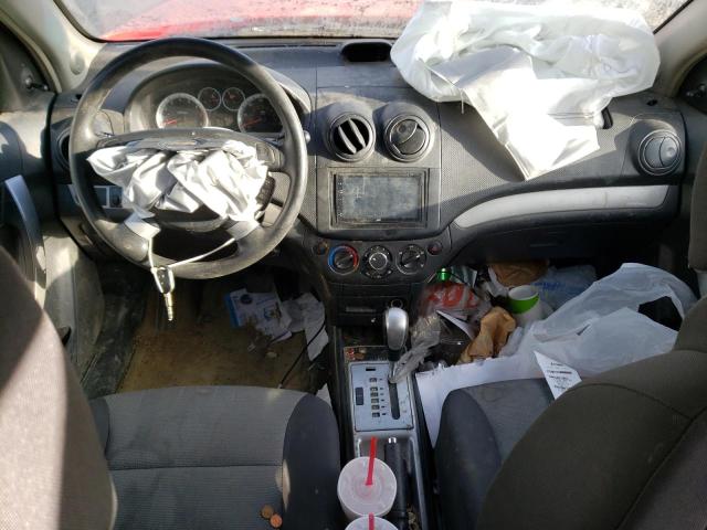 KL1TD66E99B692386 - 2009 CHEVROLET AVEO LS 红色 照片 8