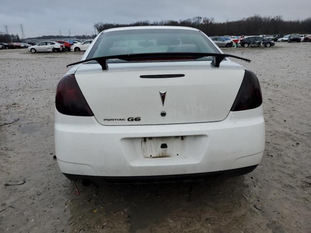 1G2ZJ57B294274366 - 2009 PONTIAC G6 WHITE photo 6