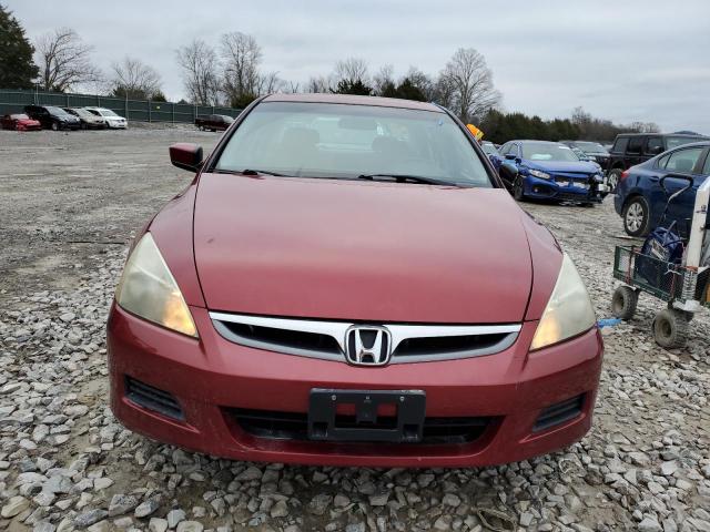 1HGCM56867A164726 - 2007 HONDA ACCORD EX RED photo 5