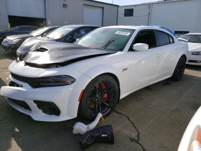 2C3CDXGJ0LH111550 - 2020 DODGE CHARGER SCAT PACK WHITE photo 1