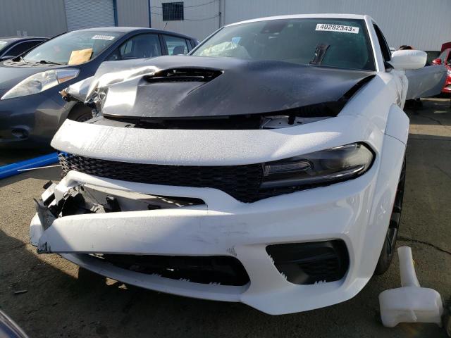 2C3CDXGJ0LH111550 - 2020 DODGE CHARGER SCAT PACK WHITE photo 5