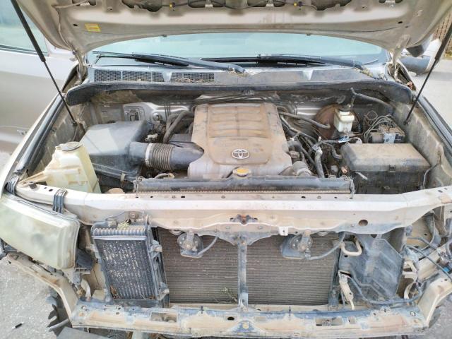 5TFDV58148X048049 - 2008 TOYOTA TUNDRA CREWMAX LIMITED TAN photo 11