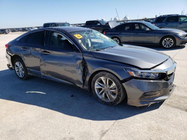 1HGCV1F17JA086361 - 2018 HONDA ACCORD LX GRAY photo 4