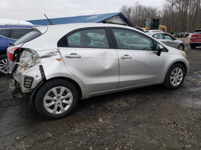 KNADM5A39D6129849 - 2013 KIA RIO LX SILVER photo 3