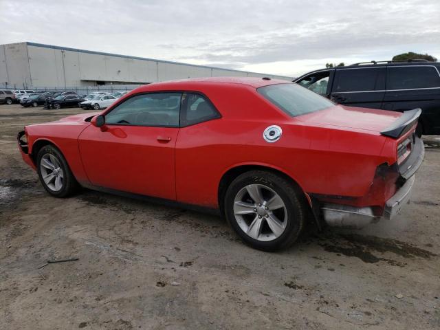 2C3CDZAG4PH573690 - 2023 DODGE CHALLENGER SXT RED photo 2